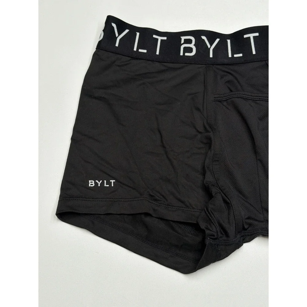 BYLT Men's Black Premium Basics Boxer Briefs Size L‎ Performance Underwear